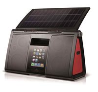 Eton Soulra XL Solar Powered Sound System for iPod and iPhone - (NSP500B)