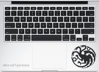 Game of Thrones Khaleesi Circle Trackpad Sticker Decal MacBook, Air, Pro All Models