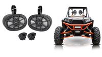 Kicker 40PS692 6x9 180w RollbarnSpeakers for Polaris/Jeep/ATV/UTV/RZR/CART