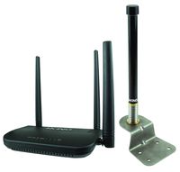 KING KS1000 Swift Omnidirectional WiFi Antenna with WiFiMax Router and Range Extender - White