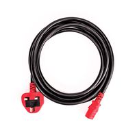 D'Addario Accessories IEC to G Plug Power Cable, 10FT (UK)