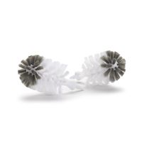 Munchkin 2 Piece Shine Stainless Steel Bottle Brush Refills