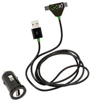 GOXT 10669 12V/2.1 Amp USB Adapter with Mini and Micro Cord