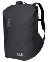 Jack Wolfskin Coogee 28L Minimalistic Backpack with 15" Laptop and 10" Tablet Pouch, Black