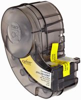 Brady XPS-250-CONT IDXPERT PermaSleeve 0.439" Height, 1.015" Width, B-342 PermaSleeve Heat-Shrink Polyolefin, Black On White Color Wire Marker Sleeves