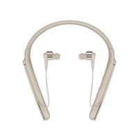 Sony Premium Noise Cancelling Wireless Behind-Neck in Ear Headphones - Gold (WI1000X/N)