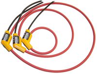 Setra Systems CT-PF-24 Patrol Flex Rogowski Coil Current Transformer, High Accuracy, Revenue Grade Accuracy, 24", Red