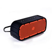 TimoLabs TM-BT003S-2016C-OR Corbett I S (2nd Gen), Rugged and Waterproof Wireless Bluetooth Speaker - Orange