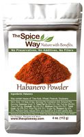 The Spice Way Premium Habanero Ground Pepper - 4 oz