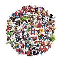 Marvel Avengers Stickers Pack(104 Pcs)Superhero Legends Stickers with Party Favors for Kids,Unique Cool Graffiti Waterproof Stickers for Laptops Water Bottles Notebook Guitar Skateboard Travel Adults