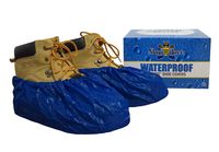 ShuBee Waterproof Shoe Covers, Dark Blue (40 Pair)