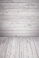 Muzi Grey Wood Wall Photography backdrops Wooden Floor Photo Background Props Baby Shower Birthday headshoot Backdrop No-Wrinkles 5x7ft D-7585