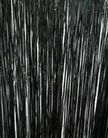 GOER 3.2 ft x 9.8 ft Metallic Tinsel Foil Fringe Curtains for Party Photo Backdrop Wedding Decor (2 Packs, Black)