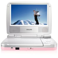Philips PET702P 7" TFT LCD Portable DVD Player (Pink)