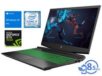 HP Pavilion 15 Gaming Laptop, 15.6" FHD Display, Intel Core i7-9750H Upto 4.5GHz, 64GB RAM, 1TB NVMe SSD + 1TB HDD, NVIDIA GeForce GTX 1650, HDMI, Card Reader, Wi-Fi, Bluetooth, Windows 10 Pro
