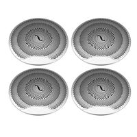 4pcs Car Audio Speaker Cover, Door Loudspeaker Cover Trim for Mercedes Benz E/C/GLC Class W213 W205 (B)