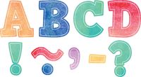 Teacher Created Resources Watercolor Bold Block 3" Magnetic Letters