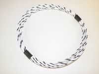 Automotive Copper Wire, TXL, 20 GA, AWG, GAUGE Truck, Motorcycle, RV, General Purpose. Order by 3pm EST Shipped Same Day (1 color 25') (WHITE/BLACK)