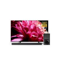 Sony X950G 65 Inch TV: 4K Ultra HD Smart LED TV with HDR - X9000F 2.1ch Dolby Atmos Sound Bar and HT-X9000F Wireless Subwoofer - 2019 Model