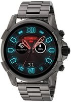 Diesel Men's Touchscreen Watch with Stainless-Steel-Plated Strap, Grey, 22 (Model: DZT2011)