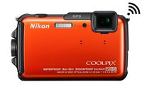 Nikon COOLPIX AW110 Wi-Fi and Waterproof Digital Camera with GPS (Orange) (OLD MODEL)