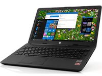 HP 15 Notebook, 15.6" SVA HD, AMD Dual-Core 2200U Upto 3.4GHz, 16GB RAM, 128GB SSD, DVD-RW, HDMI, Card Reader, Wi-Fi, Bluetooth, Windows 10 Pro
