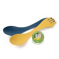Light My Fire BPA-Free Original Spork BIO 2-Pack, Mustyyellow/Haz