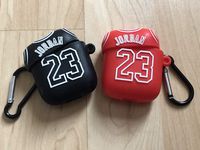 Jordan 23 Airpods 1 2 Case Cover Cute Keychain Ship From NY