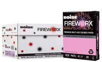 BOISE FIREWORX Premium Multi-Use Colored Paper, 8.5 x 11, Echo Orchid, 20 lb, 10 ream carton (5,000 Sheets)