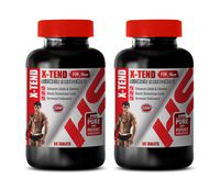 Testosterone Booster Natural Health - X-TEND for Men - ALTIMATE Enhancement - tribulus terrestris for Men - 2 Bottles 120 Tablets