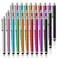 Stylus Pen LIBERRWAY 30 Pack of Pink Purple Black Green Silver Stylus Universal Touch Screen Capacitive Stylus for Kindle Touch ipad iPhone 6/6s 6Plus 6s Plus Samsung S5 S6 S7 Edge S8 Plus Note