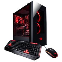 iBUYPOWER Pro Gaming PC Computer Desktop Intel i9-9900k 8-Core 3.6 GHz, Geforce RTX 2080 8GB, 16GB DDR4, 2TB HDD, 480GB SSD, Z370, Liquid Cooling, WiFi Ready, Windows 10, VR Ready (Element 046i), Black