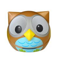 Zoo-Tunes Portable Mini Character Speakers for MP3 Players, Tablets, Laptops etc. (Owl)