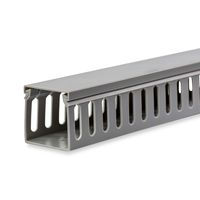 StarTech.com Server Rack Cable Management - 2x2in - Open Slot Network & Data Cable Raceway - Finger Duct Cable Management w/ Cover (AD2X2)