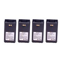 4 Pack Bommeow BICL0280-2400-D Replacement Battery for ICOM TRANSCEIVERS IC-F1000 IC-F1000S TC-F2000 IC-F2000S