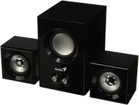 Genius Speaker 31731066101 SW-2.1 375 Subwoofer 2xSatellites 12W Wood/Black Retail