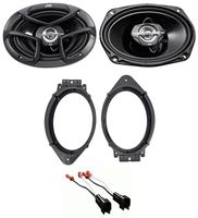 JVC 6x9 Front Speaker Replacement Kit for 14-17 Chevrolet Chevy Silverado 1500