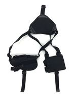 Silfrae Tactical Shotgun Rifle Scabbard Bag Shoulder Bag (Shoulder Holster-Black)