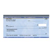 Value Price Blue Marble Top Tear Personal Checks (2 Boxes of Singles, Qty. 250)