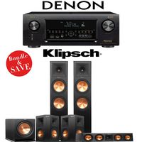 Klipsch RP-280F 5.1-Ch Reference Premiere Home Theater System with Denon AVR-X4400H 9.2-Channel 4K Network AV Receiver
