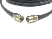 50 Foot Canare F-Type 75 Ohm Coaxial Satellite TV Cable Made with Belden 1694A RG6 Broadcast 4K Cable by Custom Cable Connection