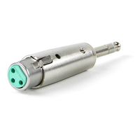 Switchcraft 386AX 3-Pin Female XLR to Stereo TRS 1/4-Inch Plug Adapter