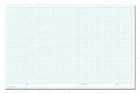 11x17 Grid Sheet 1/4" Square Quadrille Graph