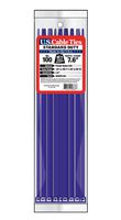 US Cable Ties SD8PR100 8-Inch Standard Duty Cable Ties, Purple, 100-Pack