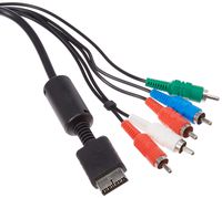Lowpricenice Premium High Resolution Component AV Cable for Playstation 3 PS3, Playstation 2 Ps2