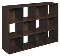 ClosetMaid 1292 Cubeicals Organizer, 12-Cube, Espresso
