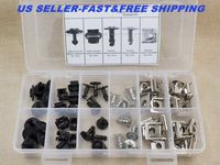 60 Engine Protection Pan Hardware Kit Pin Clip Nut For Audi A4 S4 For VW Passat