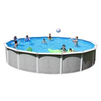 Heritage TA 2452GP-DXP Taos Complete Above Ground Pool, 24-Feet x 52-Inch