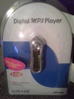 CRAIG CMP580D 1GB MP3 Player - Silver