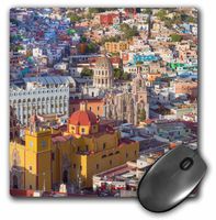 3dRose Mexico, Guanajuato, Overview of City - Mouse Pad, 8 by 8" (mp_209920_1)